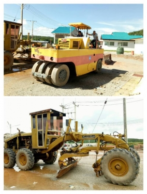 รถบด+รถเกรด