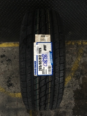 TOYO OPHT 265/65R17 ยางญี่ปุ่น ตัวหนังสือขาว เส้นละ 6,500 บาท