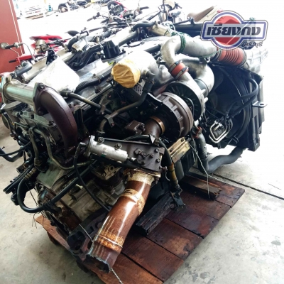 ISUZU 6UZ1 Turbo Intercooler 360 แรงม้า เครื่องญี่ปุ่น อุปกรณ์หม้อน้ำอินเตอร์ครบ