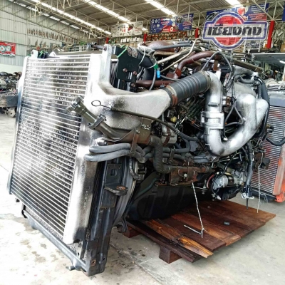 ISUZU 6UZ1 Turbo Intercooler 360 แรงม้า เครื่องญี่ปุ่น อุปกรณ์หม้อน้ำอินเตอร์ครบ