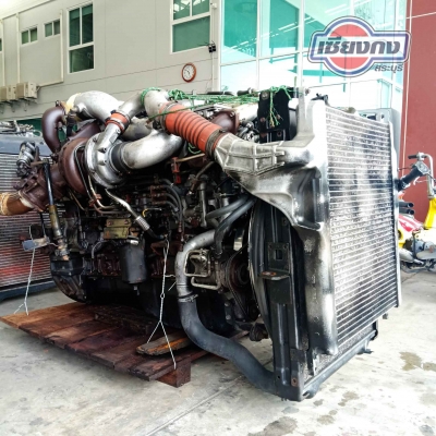 ISUZU 6UZ1 Turbo Intercooler 360 แรงม้า เครื่องญี่ปุ่น อุปกรณ์หม้อน้ำอินเตอร์ครบ