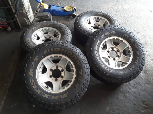 Max + Maxxis MT 31-10.5-15 ปี12 สภาพดี 1ชุด