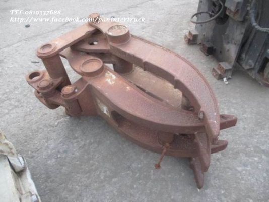 FROM JAPANตัวคีบปากหนีบไม้CLAMP SHELL สำหรับรถขุดไซค์ 60,65,75,100 /สินค้าเก่านอก ขายตามสภาพ/ ราคาขายเพียง: 27,000 บาท