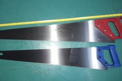 ขายเลื่อยBAHCO MADE IN SWEDEN.ใหม่เก่าเก็บด้ามพลาสติกยาว24&quot;