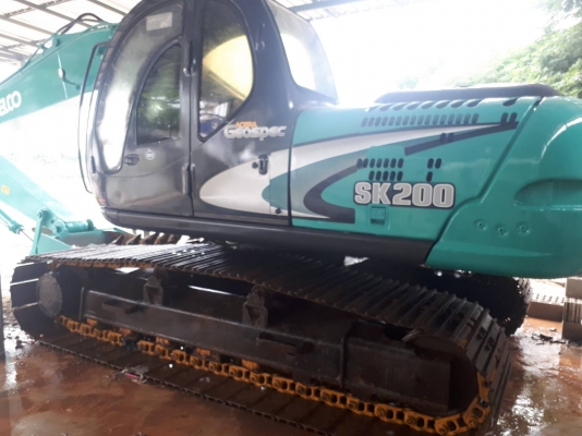 Kobelco M5Super200 ไฟฟ้าเต็ม แอร์เย็น ช่วงล่างใหม่ เครื่องเดิม ปั้มเดิม อินวอยช