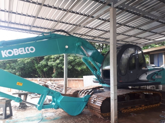 Kobelco M5Super200 ไฟฟ้าเต็ม แอร์เย็น ช่วงล่างใหม่ เครื่องเดิม ปั้มเดิม อินวอยช