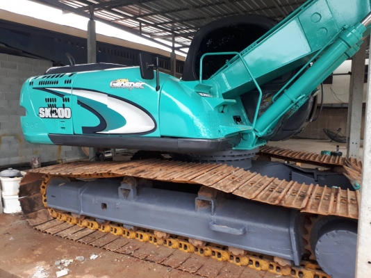 Kobelco M5Super200 ไฟฟ้าเต็ม แอร์เย็น ช่วงล่างใหม่ เครื่องเดิม ปั้มเดิม อินวอยช