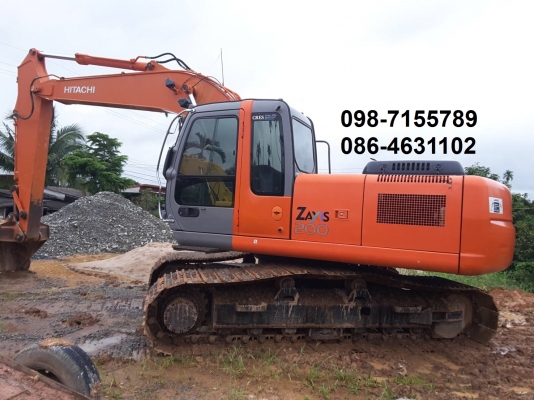 ขาย!! >>> Hitachi Zx200 รุ่น 1 สภาพพร้อมลุยงาน เอกสารพร้อมโอน <<< เบอร์ติดต่อ 098-7155789 086-4631102