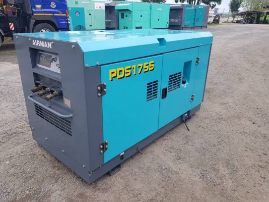 PDS175S-เครื่องปั๊มลม Airman ขนาด 7 บาร์ 175cfm. นำเข้าจากญี่ปุ่น