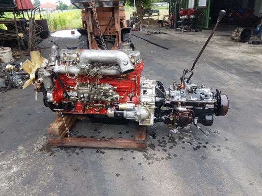 ขายเครื่องยนต์hino ho7cพร้อมเกียร์