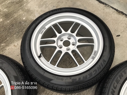 ล้อแม็ก 5รู100 ENKEI RPF1 ขอบ 17 พร้อมยาง 215-50-17 ปี 17 แม็กสวย ดอกยางอลัง ล้อแม็ก 5รู100 ENKEI RPF1 ขอบ 17 พร้อมยาง 215-50-17 ปี 17 แม็กสวย ดอกยางอลัง