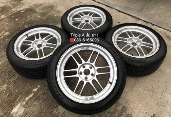 ล้อแม็ก 5รู100 ENKEI RPF1 ขอบ 17 พร้อมยาง 215-50-17 ปี 17 แม็กสวย ดอกยางอลัง ล้อแม็ก 5รู100 ENKEI RPF1 ขอบ 17 พร้อมยาง 215-50-17 ปี 17 แม็กสวย ดอกยางอลัง