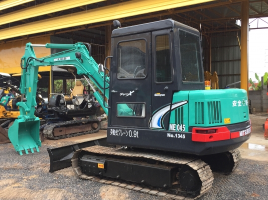 ขายรถขุด MITSUBISHI ME045 รถเก่านอก ฟรีจัดส่งทั่วไทย