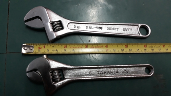 ขายประแจเลื่อนTAPARIA 6&quot; และ ประแจเลื่อนเกาหลี 6&quot;