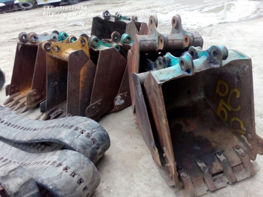 *มหกรรม ลดล้างสต๊อค SALE*FROM JAPAN BUCKET บุ๊งกี๋สำหรับรถขุดไซค์ 30 ,40, 45, 50 ,55 /สลัก45มิล/ สินค้าเก่านอก