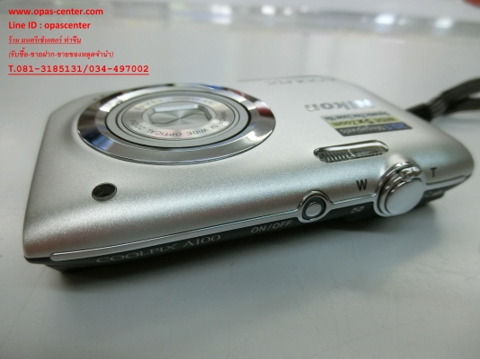 กล้อง Nikon Coolpix A100 20.1 MP มีทีชาร์ท เมม 16G กล่อง สภาพใหม่ ส่งฟรี กล้อง Nikon Coolpix A100 20.1 MP มีทีชาร์ท เมม 16G กล่อง สภาพใหม่ ส่งฟรี