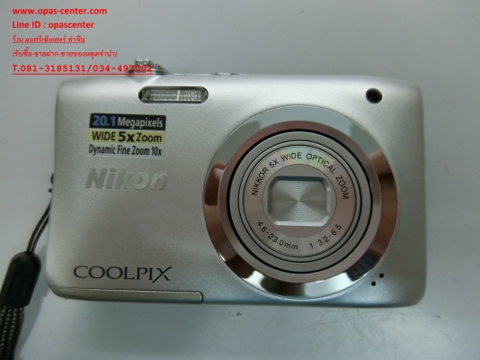 กล้อง Nikon Coolpix A100 20.1 MP มีทีชาร์ท เมม 16G กล่อง สภาพใหม่ ส่งฟรี กล้อง Nikon Coolpix A100 20.1 MP มีทีชาร์ท เมม 16G กล่อง สภาพใหม่ ส่งฟรี
