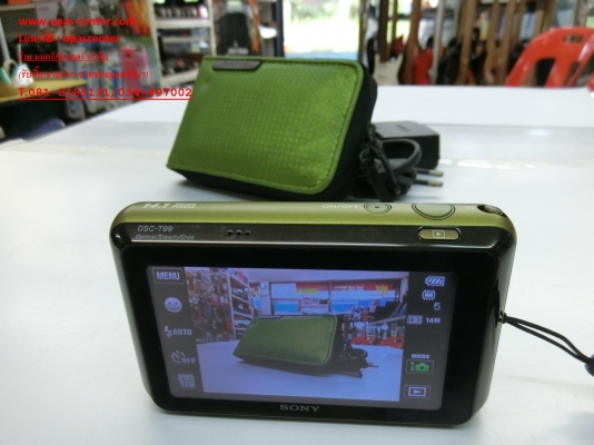 กล้อง SONY รุ่น DSC-T99 14.1 MP ฝาสไลด์ จอสัมผัส สภาพใหม่ ส่งฟรี