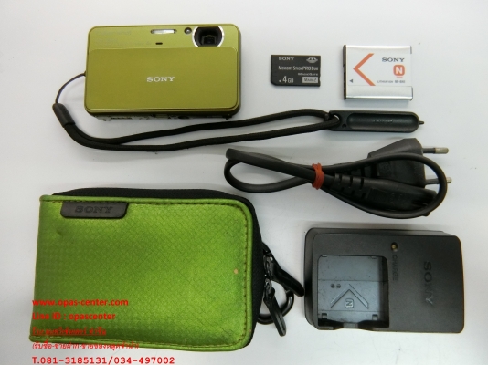 กล้อง SONY รุ่น DSC-T99 14.1 MP ฝาสไลด์ จอสัมผัส สภาพใหม่ ส่งฟรี