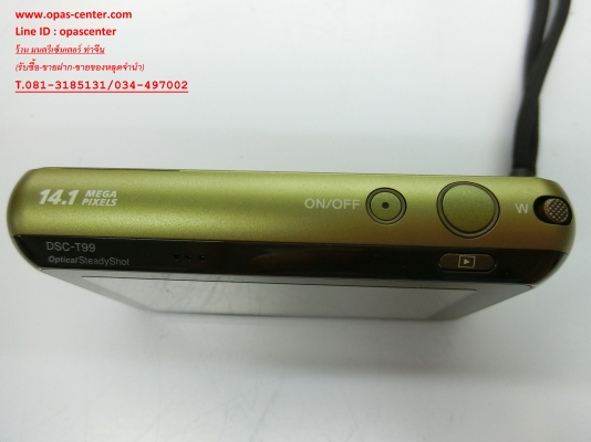 กล้อง SONY รุ่น DSC-T99 14.1 MP ฝาสไลด์ จอสัมผัส สภาพใหม่ ส่งฟรี
