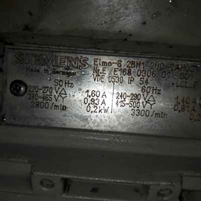 ขาย !! ริงโบว์เวอร์.SIEMENS.ขนาด0.2แรง3สาย.พร้อมใช้งาน ขาย !! ริงโบว์เวอร์.SIEMENS.ขนาด0.2แรง3สาย.พร้อมใช้งาน