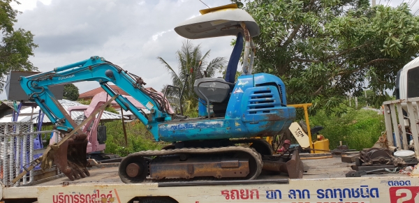 ขายด่วน255,000บาทรถแบคโฮคูโบต้าK30คอลโทลสั้นน้ำมันปั้มนี้วติดลายหัวกะแทกดีเทียบเท่าPC30รถนอกสถาพดีพร้อมใช้เพิ่งนำเข้ามายังไม่เคยใช้งานในไทยเลย