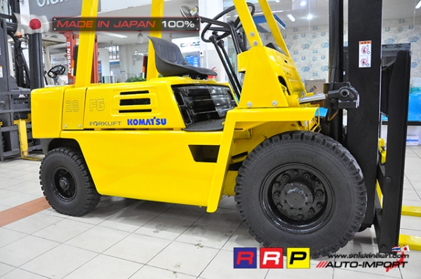 ขายรถโฟล์คลิฟท์มือสอง KOMATSU รุ่น FG28-7-103209 นำเข้าจากประเทศญี่ปุ่น 100\% ไม่เคยใช้งานในไทย