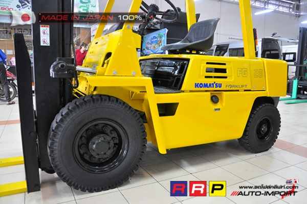 ขายรถโฟล์คลิฟท์มือสอง KOMATSU รุ่น FG28-7-103209 นำเข้าจากประเทศญี่ปุ่น 100\% ไม่เคยใช้งานในไทย