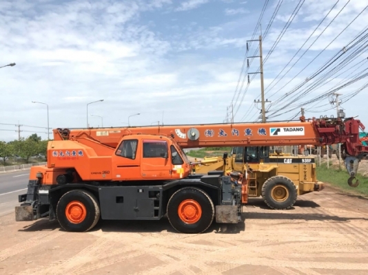 ขายรถเครน TADANO TR350M-3 (ขนาด 35 ตัน) ปี 1999 รถนอกนำเข้าจากญี่ปุ่น สภาพสวยพร้อมใช้ มีVDOการทำงานค