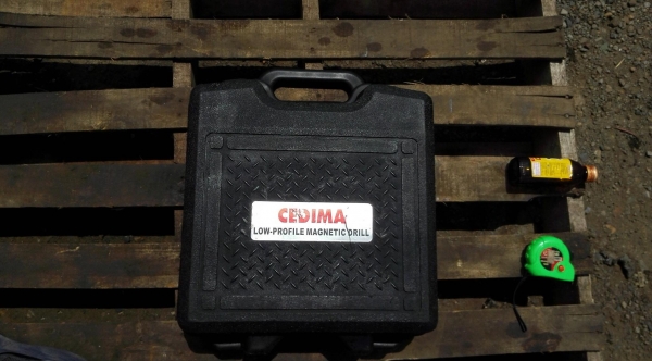 สว่านแม่เหล็กเจ็ทบอช CEDEMA รุ่น PMD 3530 แบบคอฉาก เจาะโต 35 mm หนา 30 mm 220V