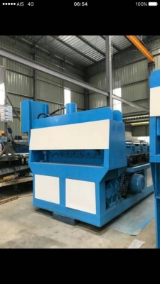 ขายเครื่องรีดลอนหลังคาเมทัลชีทขนาด750/760ลอนโค้งยาว10เมตรโปรแกรมไทยลูก11ชุดลอนสเปนพร้อมใช้ครับ