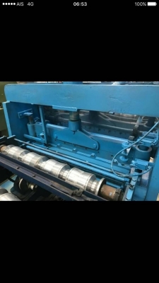ขายเครื่องรีดลอนหลังคาเมทัลชีทขนาด750/760ลอนโค้งยาว10เมตรโปรแกรมไทยลูก11ชุดลอนสเปนพร้อมใช้ครับ
