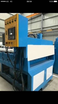 ขายเครื่องรีดลอนหลังคาเมทัลชีทขนาด750/760ลอนโค้งยาว10เมตรโปรแกรมไทยลูก11ชุดลอนสเปนพร้อมใช้ครับ