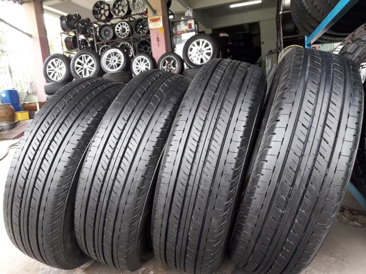 ขายล้อแม็กป้ายแดง dmax 16"&times;6"  พร้อมยางปี18 bridgestone