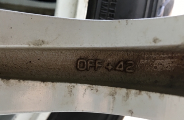 ล้อแม็ก 4รู100/114 YACHIYODA RG2 ขอบ 17 พร้อมยาง 205-45-17 Dunlop ปี 13