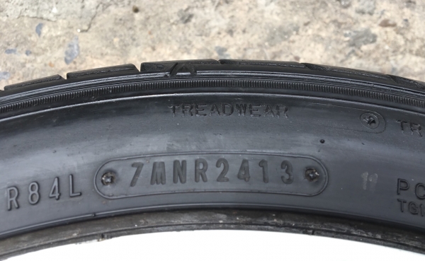 ล้อแม็ก 4รู100/114 YACHIYODA RG2 ขอบ 17 พร้อมยาง 205-45-17 Dunlop ปี 13