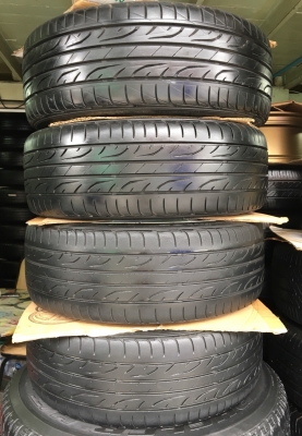 ล้อแม็ก 4รู100/114 YACHIYODA RG2 ขอบ 17 พร้อมยาง 205-45-17 Dunlop ปี 13