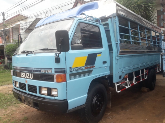 ขาย6ล้อรถโดยสาร ISUZU NKR110 แรงม้า รถห้างแท้ (ลูกค้าบึงกาฬรับรถเรียบร้อยแล้วคับ)เกียร์สั้นแท้ตัวสุด
