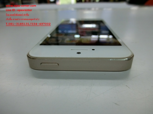 iphone 5S 16 GB สีทอง เครื่องไทย สภาพใหม่ มีที่ชาร์ท ส่งฟรี