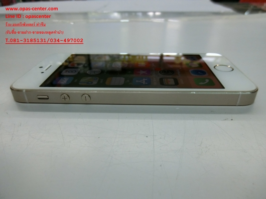 iphone 5S 16 GB สีทอง เครื่องไทย สภาพใหม่ มีที่ชาร์ท ส่งฟรี
