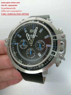 นาฬิกา Diesel สายหนัง รุ่น DZ-4408 Deadeye Chronograph ของแท้ สภาพใหม่มาก ส่งฟรี