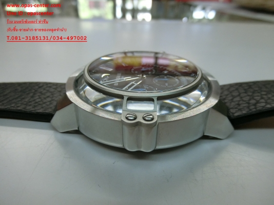 นาฬิกา Diesel สายหนัง รุ่น DZ-4408 Deadeye Chronograph ของแท้ สภาพใหม่มาก ส่งฟรี