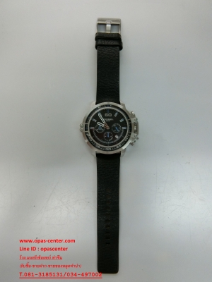 นาฬิกา Diesel สายหนัง รุ่น DZ-4408 Deadeye Chronograph ของแท้ สภาพใหม่มาก ส่งฟรี