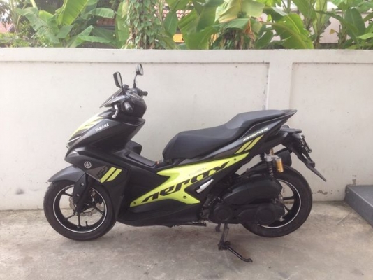 Yamaha Aerox 155 R Version ดำเหลือง ปี 2017 สวย ชุดสีไร้ตำหนิ