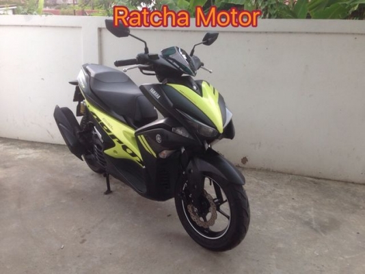 Yamaha Aerox 155 R Version ดำเหลือง ปี 2017 สวย ชุดสีไร้ตำหนิ