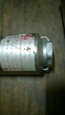 หัวปั๊มน้ำบาดาลญี่ปุ่นSUKI  + FLANKLINมอเตอร์1HP220V 2ลูก