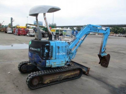 ขายด่วน195,000บาทรถแบคโฮฮิตาชิEX20คอลโทลสั้นน้ำมันปั้มนี้วเทียบเท่าPC20รถนอกสถาพดีพร้อมใช้เพิ่งนำเข้ามายังไม่เคยใช้งานในไทยเลย