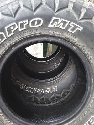 Hankook MT 31-10.5-15 ปี13 สภาพสวยๆ 1ชุด Hankook MT 31-10.5-15 ปี13 สภาพสวยๆ 1ชุด