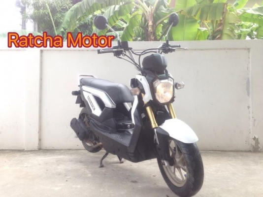 Honda Zoomer X หัวฉีด สีขาว เครื่องดี พร้อมใช้ทุกระบบ ปี2013