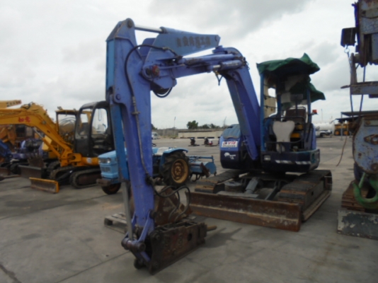 ขายรถแบคโฮ HITACHI EX60 (มีหัวแย็กปูน พร้อมบุ้งกี๋)